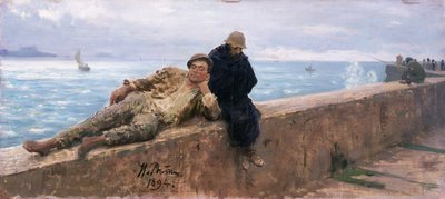 Study of Vagabonds, 1894 by Ilya Efimovich Repin